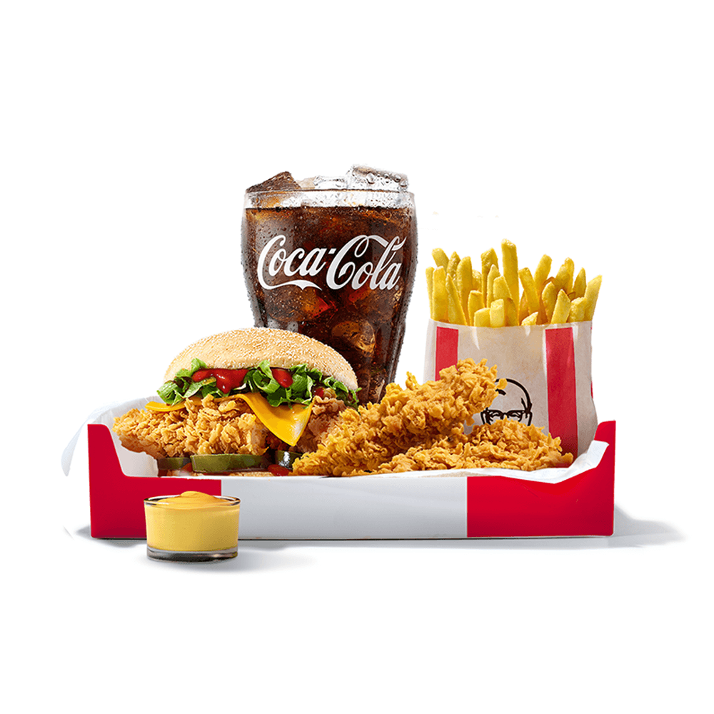 KFC Мини чизбургер кетчуп Бокс